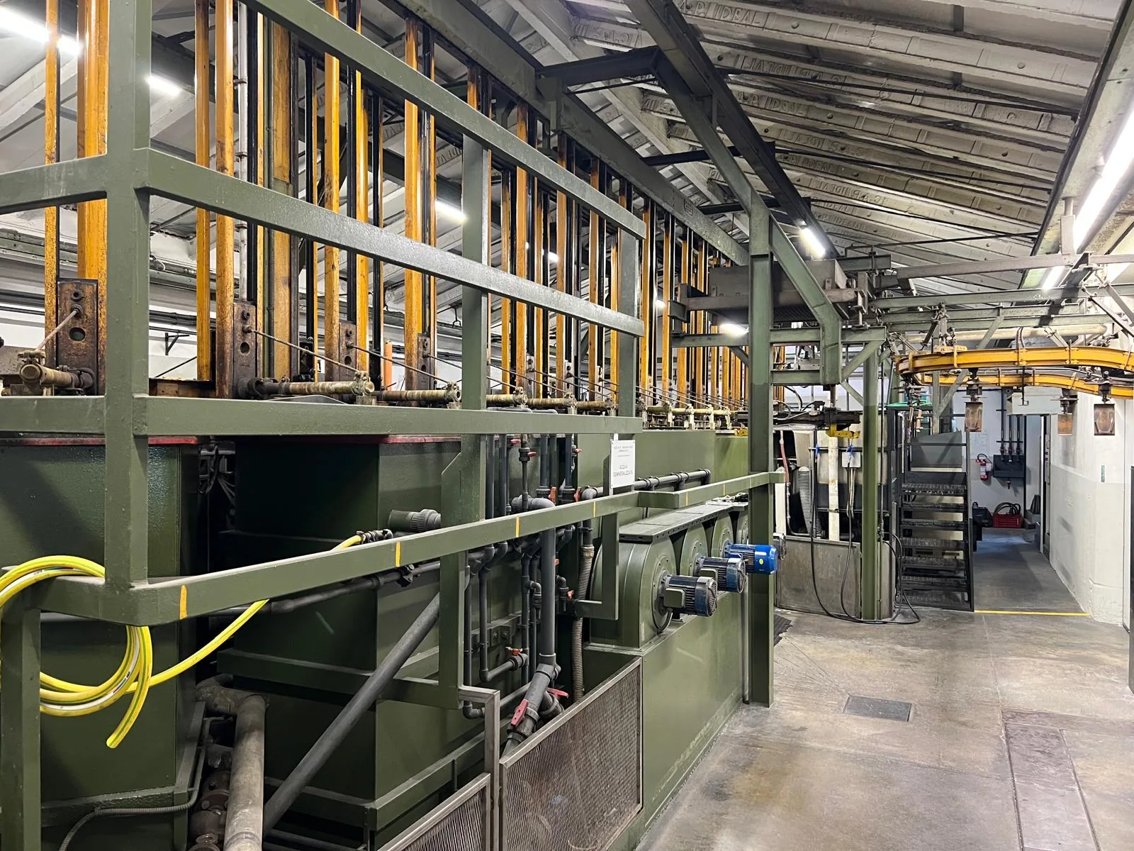 Linea produttiva di trattamenti galvanici Galvanik